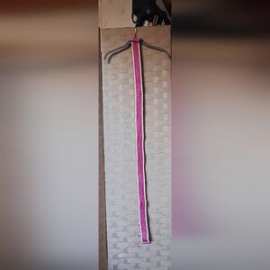 Pink and White Woven BELTE2